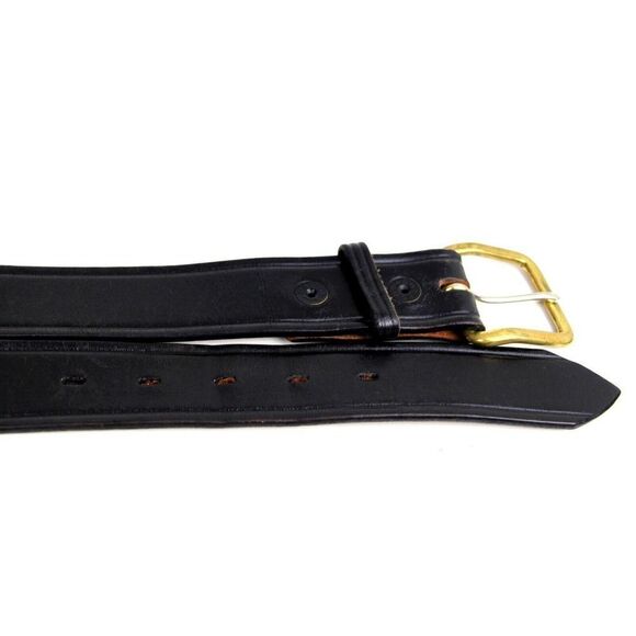 Don Hume SADDLE BLACK GENUINE LEATHER 1.5"Wd CASUAL DRESS MEN'S BELT Sz 36 (G35 - Picture 11 of 12